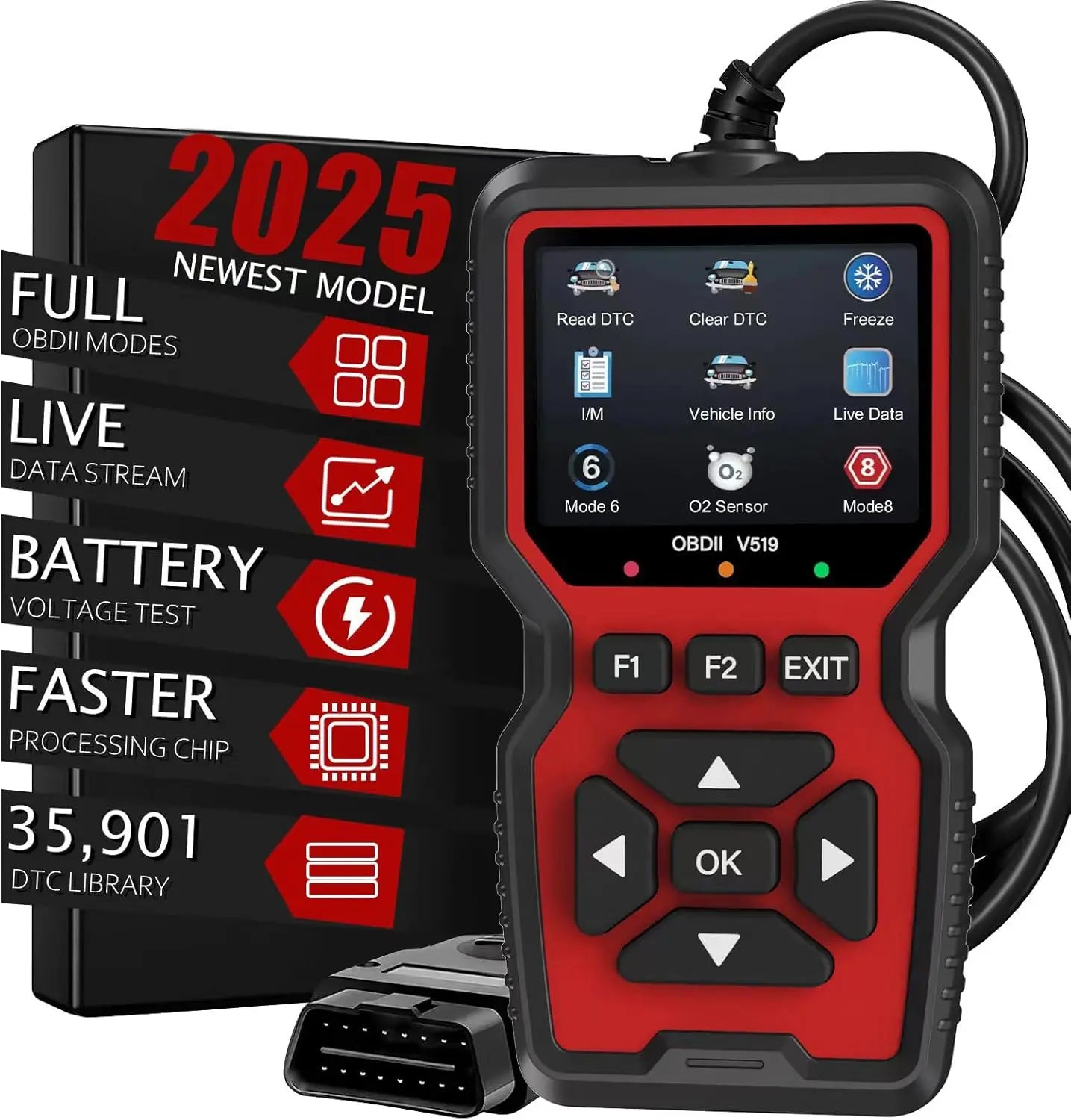 OBDII V519 Reader
